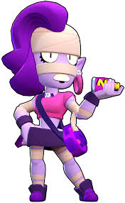 Emz attacks with blasts of hair spray that deal damage over time, and slows down opponents with her super. Emz Brawl Stars Wiki Fandom