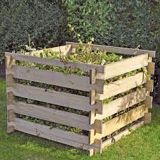 Komposter Fassungsvermogen 600 L 100 X 100 X 60 Cm Kompost Komposthaufen Komposter Holz