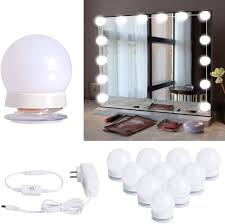 Free delivery and returns on ebay plus items for plus members. Buy Fy1201500 12w Led Vanity Mirror Light Kit With 10 Bulb White Online At Low Prices In India Amazon In