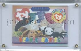 Beanie babies trading cards : Beanie Baby Cards 3 Case Card Ty Iss 6 25 94 3 Potomac Distribution