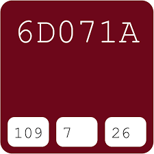 What color goes well with bordeaux? 6d071a Hex Color Code Rgb And Paints