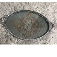 Sik Avize Ve Cam Tepsi Camtepsi Instagram Fotograflari Ve Videolari In 2020 Decorative Tray Tray Decor