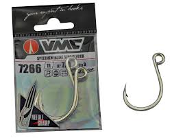 Vmc Inline Single Hooks For Lures Packet