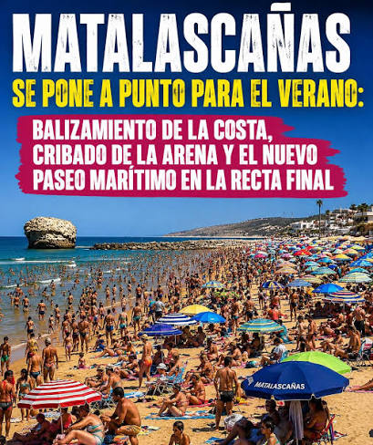 🌊☀️ Matalascañas ya se prepara para el verano… y la gran pregunta es esta: 🏖️ Nuevo paseo marítimo, arena acondicionada, costa balizada… pero, ¿crees que Matalascañas está realmente preparada para recibir a