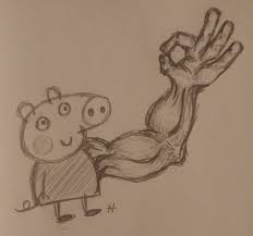 Pin By Sebastian Marcial On Interessante In 2020 Cartoon Drawings Drawings Pig Art