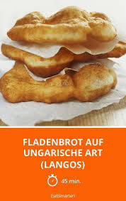 Langos Ungarisches Fladenbrot Rezept Langos Rezept Fladenbrot Rezepte