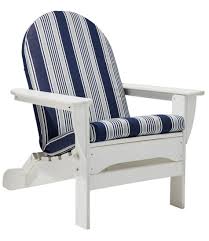 Casco Bay Adirondack Chair Seat And Back Cushion Stripe In 2020 Adirondack Chair Cushions Outdoor Lounge Chair Cushions Adirondack Chair