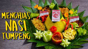 Cara Mudah Menghias Nasi Tumpeng Kemerdekaan Untuk Lomba Agustusan Cara Lengkap Youtube