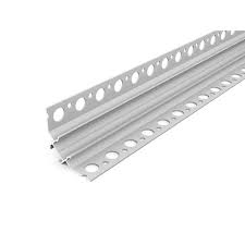 Led dusche, led leiste in fliesen einbauen: 2 Meter Led Profil Fliesen 90 Natureloxiert Silber Ohne Abdeckung 12 45 66