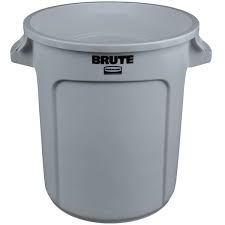 Can be combined with online discount offers. Rubbermaid Fg261000gray Brute Gray 10 Gallon Round Trash Can
