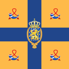 Saba est une île de 13 km2 située à une cinquantaine de kilomètres au. Etendard Royal Des Pays Bas Wikipedia