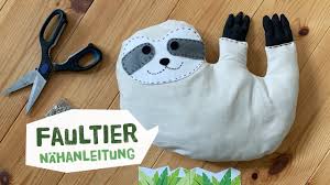 Sorgenfresser lehrerinformation 1/8 arbeitsauftrag die sus nähen nach anleitung ihren eigenen sorgenfresser. Diy Nahanleitung Fur Ein Regenwald Faultier Youtube