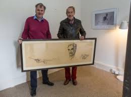  Society Chairman Simon Coombs With Peter Bull Ralph Vaughan Williams Society