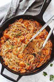 Marinated Spicy Shrimp Scampi Recipe Video All That S Jas Recipe Full Meal Recipes Spicy Shrimp Shrimp Scampi Recipe