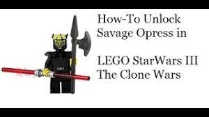 Unlock all characters and achievements in lego star wars 3: How To Unlock Savage Opress In Lego Starwars Iii The Clone Wars Fries101reviews Youtube
