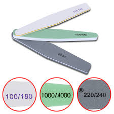 Us 1 49 20 Off Nail Art Nail Files Sanding Shimmer 3 Sizes Pro Nail Art Double Side File Sanding Bar Manicure Pedicure Nail Tools In Nail Files