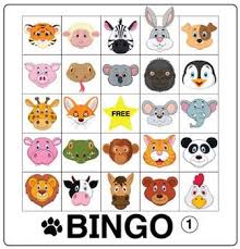Animal Printable Bingo Cards For Kids Esl Games Animal Bingo Games For Kids Classroom Card Games For Kids English Games For Kids