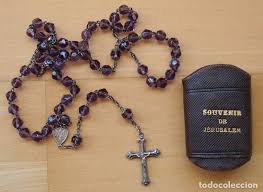Religión cruz orar fe oración cristianismo católica iglesia dios rosario. Rosario De Jerusalem Buy Antique Rosaries At Todocoleccion 105074771