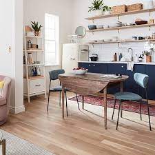 Modern Farmhouse Round Drop Leaf Expandable Dining Table West Elm Expandable Dining Table Farmhouse Dining Farmhouse Dining Table