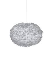 Vita Copenhagen 02086 Eos Xl Plug In Eos Xl 29 5 Wide Plug In Pendant Light Grey With White Swag Indoor Lighting Pendants Plug In Pendant Light Feather Light Shade White Canopy