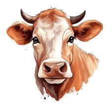 90 mil resultados de imágenes, fotos de stock e ilustraciones libres de  regalías para Brown cow head