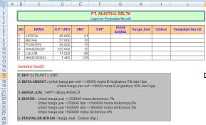 Check spelling or type a new query. Contoh Soal Spreadsheet Akuntansi Dan Jawabannya Kelas 10 Contoh Soal Terbaru