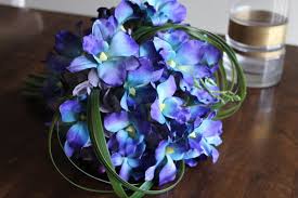 Orchid bouquet wedding cascading wedding bouquets purple orchids bride bouquets. Galaxy Orchids In A Silk Bridal Bouquet Recreation Silk Wedding Flowers And Bouquets Online Love Is Blooming