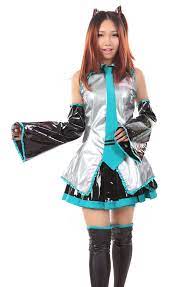Halloween Party Costume Super Alloy Hatsune Miku Cosplay Outfit 13th Ver US  Size | eBay