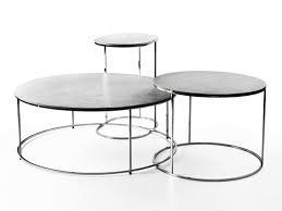 Low Round Concrete Coffee Table Airsteel By Gravelli Concrete Coffee Table Coffee Table Nesting Coffee Tables