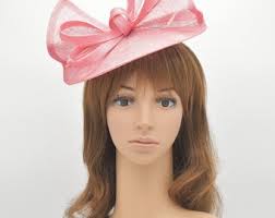 M813 ( Watermelon pink ) Kentucky Derby, Hochzeit, Ostern, Tea Party, Royal  Ascot Sinamay Haarreif Mittel Fascinator Cocktail
