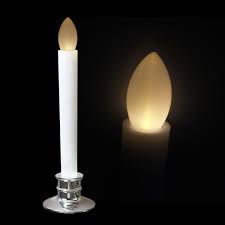 Flameless Taper Candles Electric Window White Candles With Removable Holders Led Christmas Timer Candles Wedding Party Decoration With Silver Base 2 6 10pcs Walmart Com Walmart Com