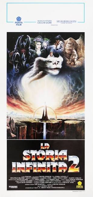 The Neverending Story II: The Next Chapter Original 1990 Italian Locandina  Movie Poster - Posteritati Movie Poster Gallery