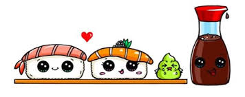 Pin By Eliska Skrivankova On Draw So Cute Sushi Drawing Cute Drawings Kawaii Girl Drawings
