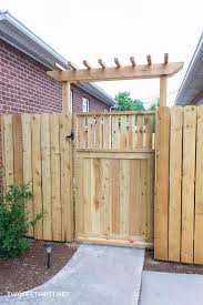 How To Build A Wooden Gate Building A Wooden Gate Garden Gate Design Building A Gate