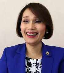 Legislator Geraldine Roman First Filipino Transgender Editorial Stock Photo 