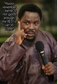 500,000 FOLLOWERS ON INSTAGRAM! Good Morning and Win Today! The Official  Instagram account of Prophet TB Joshua, The SCOAN and Emmanuel TV now has  500,000 followers. Are you one of them? If