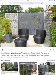 Pin Von Birgit Muller Auf Terrasse Gartengestaltung Gartengestaltung Ideen Terrassentrennwand