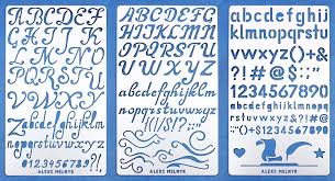 Maybe you would like to learn more about one of these? Buy Aleks Melnyk 34 Metal Journal Stencils Alphabet Letter Number Abc Stainless Steel Stencils Kit 3 Pcs Templates Tool For Painting Wood Burning Pyrography And Engraving Scrapbooking Crafting Diy Online In Vietnam B07b9ltxp2