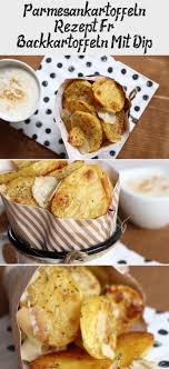 Parmesan Kartoffeln Rezept Fur Backkartoffeln Mit Dip Parmesan Kartoffeln Gebackene Kartoffeln Backkartoffel Rezept