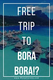 Bora Bora Travel Hack Getting To Bora Bora Staying In An Overwater Bungalow For Cheap Free Trip To Bora Bora Island Travel Free Travel