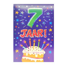 Kaart That Funny Age 7 Jaar At1007 1234feest Nl