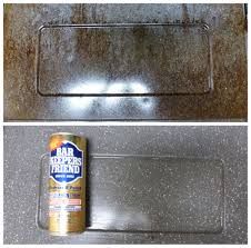 I don't care if it's practical, i'm just looking for a solution :) i love using bar keepers friend to clean the interior of my copper cookware (stainless), but i wish it didn't remove the patina of the copper in the process. Bar Keepers Friend On The Inside Of An Oven Door Works Like A Charm Bar Keepers Friend Bar Keeper Household Hacks