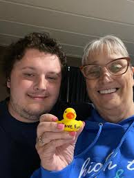 Last week, I found this veteran who proudly served while onboard the  Norwegian Gem for an 11 day cruise. The lil guy was