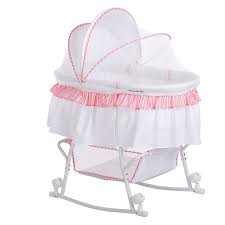 Shop our collection of cribs & bassinets exclusively from pottery barn kids®. Dream On Me Lacy Portable 2 In 1 Bassinet And Cradle In Pink White 442 P