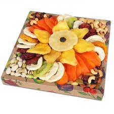 Fruit and nut gift baskets. Dried Fruit And Nut Platter Healthy Gift Basket Healthy Gift Fruit