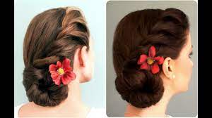 They can be dressed up for formal events or left casual for everyday wear. Rope Braided Side Bun Youtube