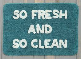 Keeping the mat as dry as possible between uses is the key to mold and mildew. So Fresh So Clean Bath Mat Everything Turquoise Bath Mat Cute Bath Mats Contemporary Bath Mats