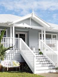 Queensland Beach House Style Weatherboard House Facade House Beach House Exterior