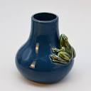 Rãs I Ceramic Vase - Blue - Luisa Paixao