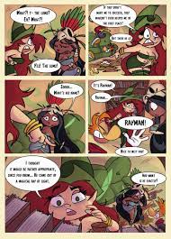 Yeah i know betilla looks so happy she now has a hero who will save the world! Clairiphi On Twitter How Everything Began Part 5 Rayman Raymanorigins Videogame Comic Betillathefairy
